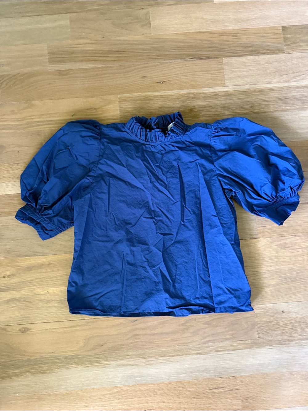 Hunter Bell Blue Blouse